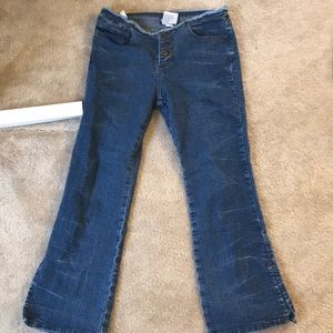 Bell bottom jeans